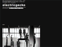 Tablet Screenshot of electricgecko.de